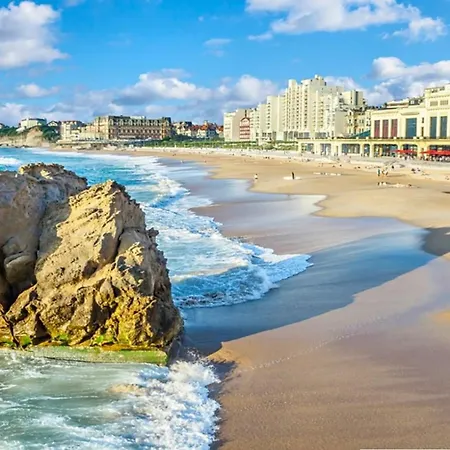 Moderne En Bord De Avec Acces Piscine A - Fr-1-3-611 Apartment Biarritz